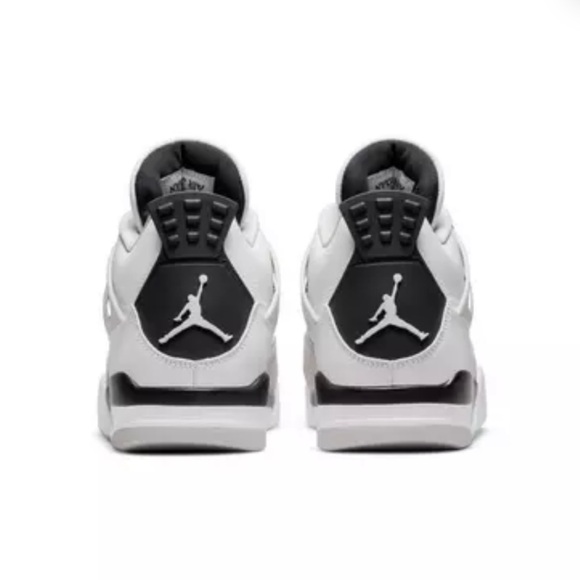 AIR JORDON 4 RETRO Military Black and White Neutral Grey 12 - Picture 3 of 9